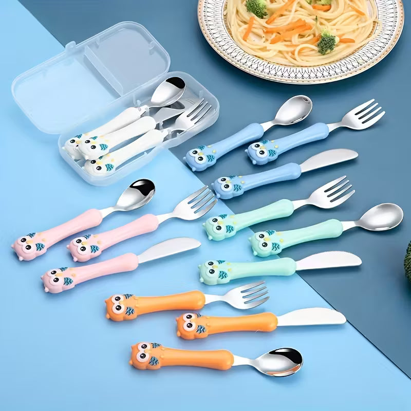 ベビー食器セット 🍴🦉✨